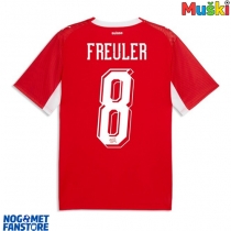 Švicarska Remo Freuler #8 Domaci Dres SP 2026 Kratak Rukav